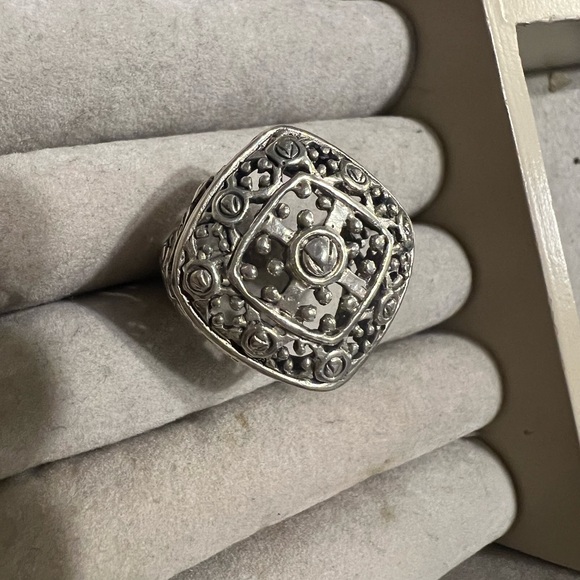 Sterling silver ring size 7 - Picture 6 of 11